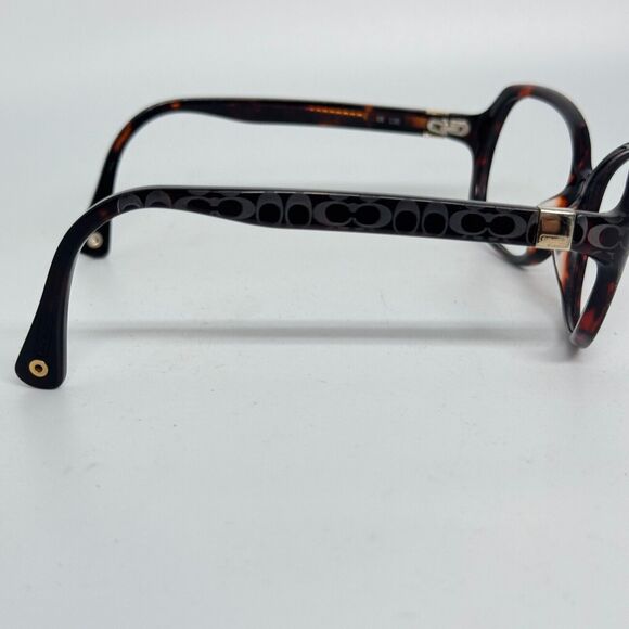 COACH LIBBY S466 Full Tortoise Sunglasses Frames Only Coach H15493 - Picture 4 of 7